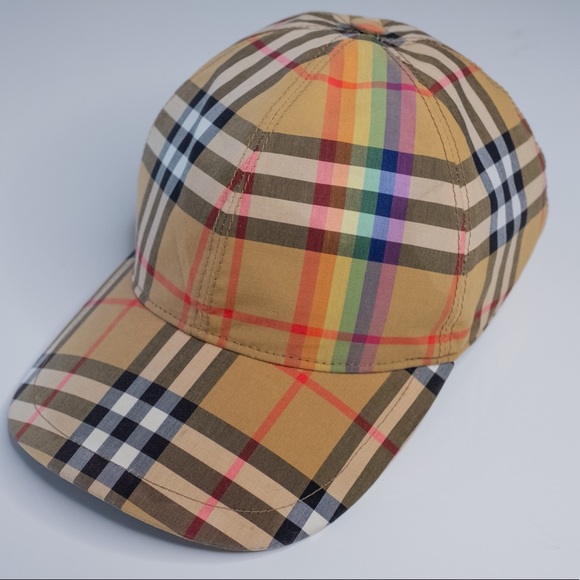 Burberry Pride-Edition Check Cap - Picture 1 of 3